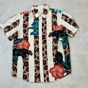 MAVRANS. Brand mens “Leo Pantera weekend” shirt Large